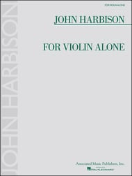 For Violin Alone cover